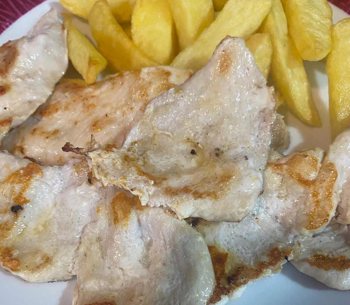 Pechuga de pollo plancha